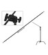 C-Stand Black 330cm with boom arm