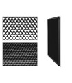 Video Light LED Panel - Diffusion Filter + Honeycomb Grid