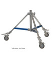 Light Stand 3.00 m - With optional Wheels