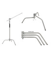Film Light Stand - C-Stand 330cm with boom arm