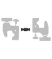 Grip Tool Spigot Stud - double ended