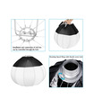 CineCOB Lantern Ball Softbox - Assembly Globe Diffuser for Monolight Studio COB Light