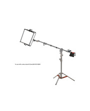Boom Arm with Swivel Head 155-260 cm in use as LS.025BL